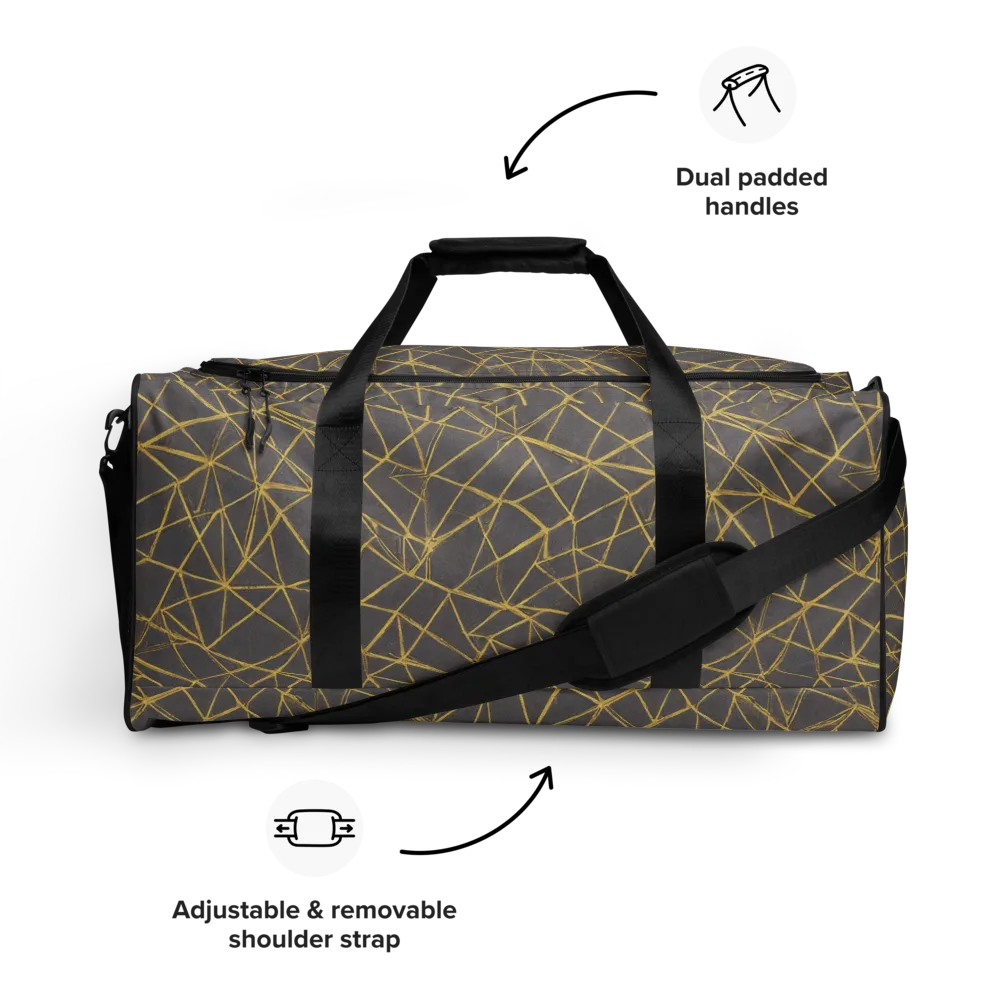 Aurum Web on Duffle Bag — Front