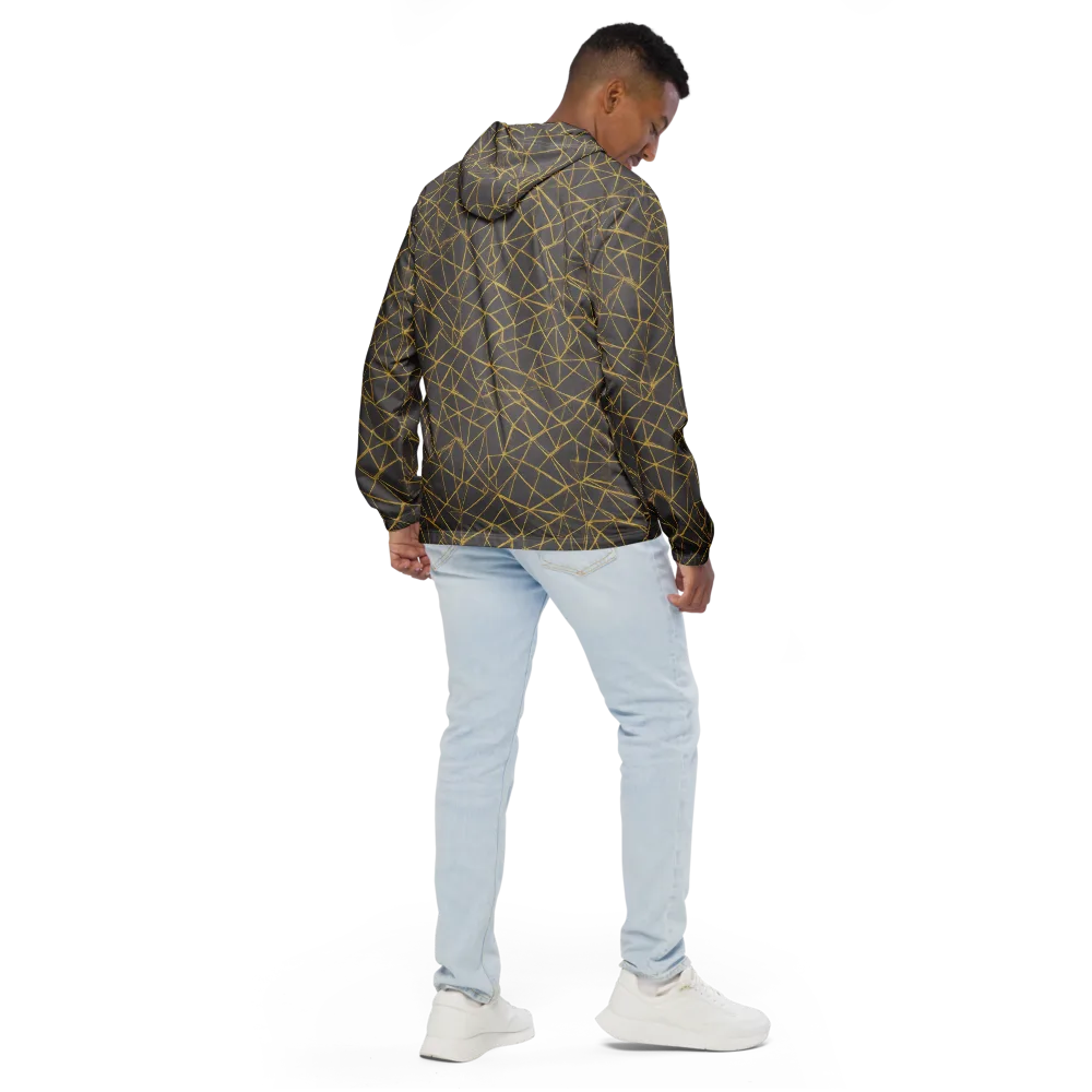 Aurum Web on Men's Windbreaker — Back