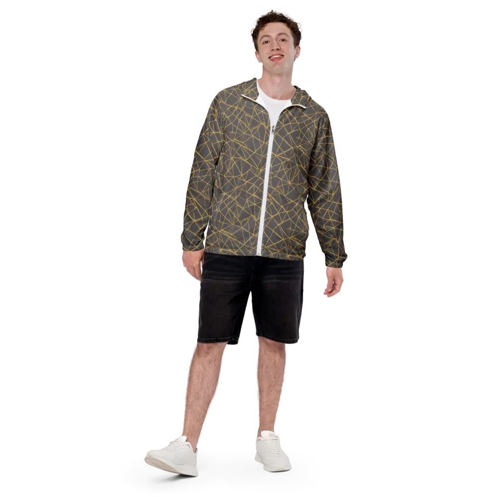 Aurum Web on Men's Windbreaker — Front