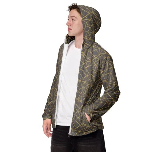 Aurum Web on a Men's Windbreaker