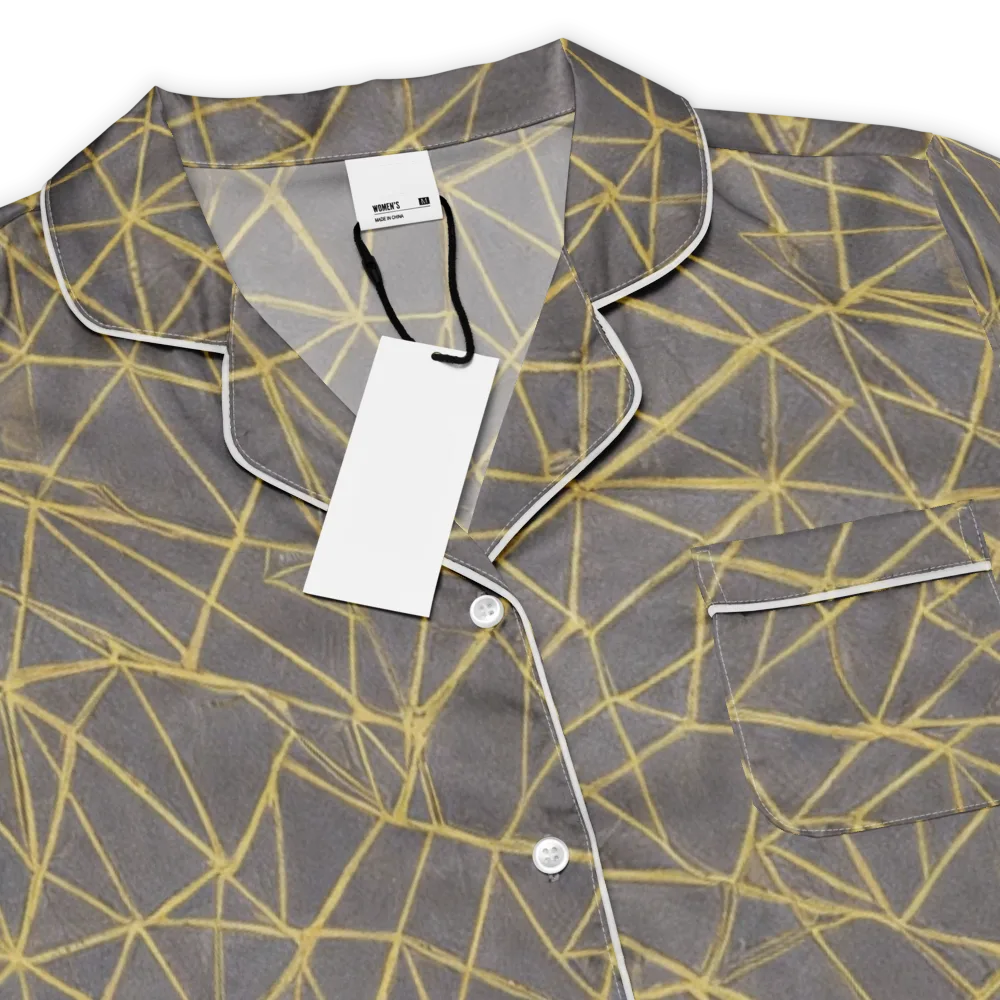 Aurum Web on Women's Short Sleeve Pajama Top — Product details