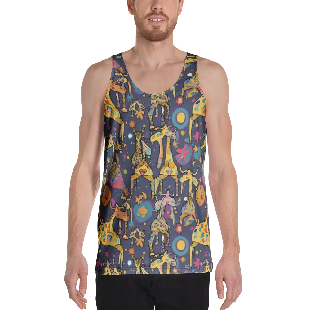 Neon Savannah on Men's Tank Top — Front