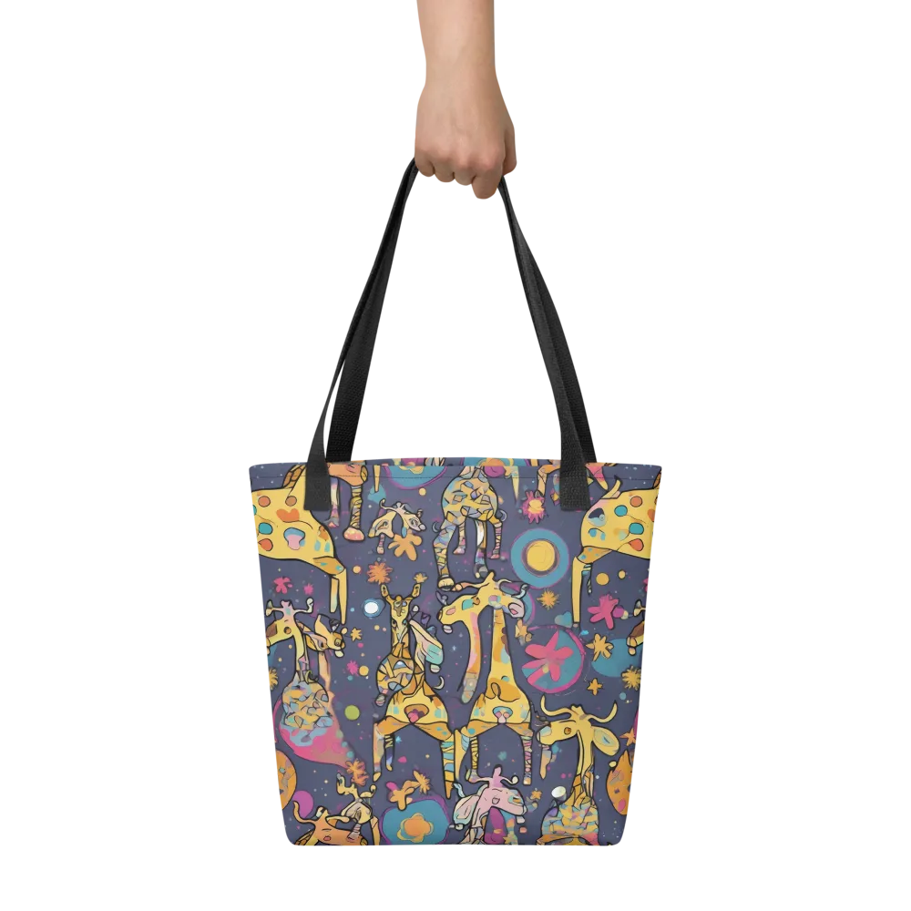 Neon Savannah on Tote Bag — Front