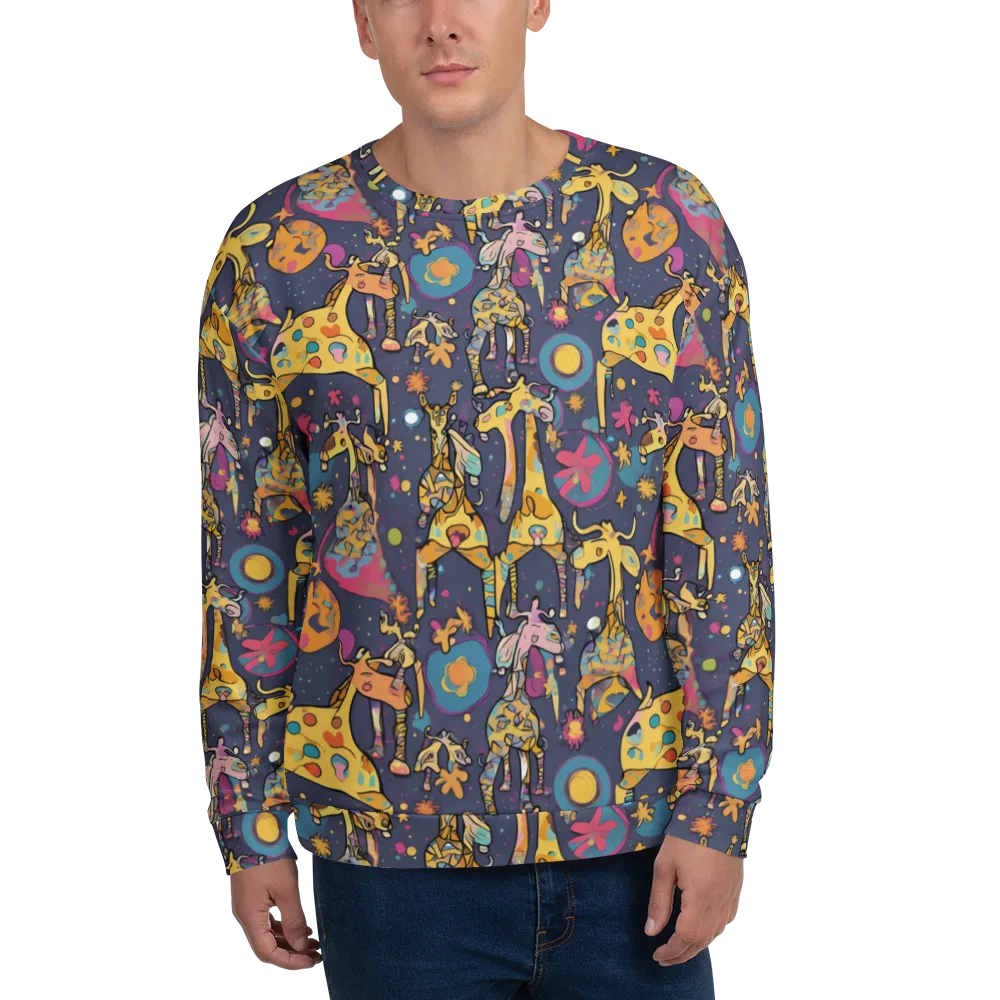 Neon Savannah on Sweatshirt — Front