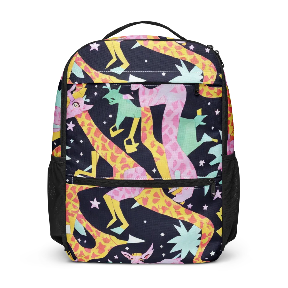 Starlit Menagerie on Utility Backpack — Front