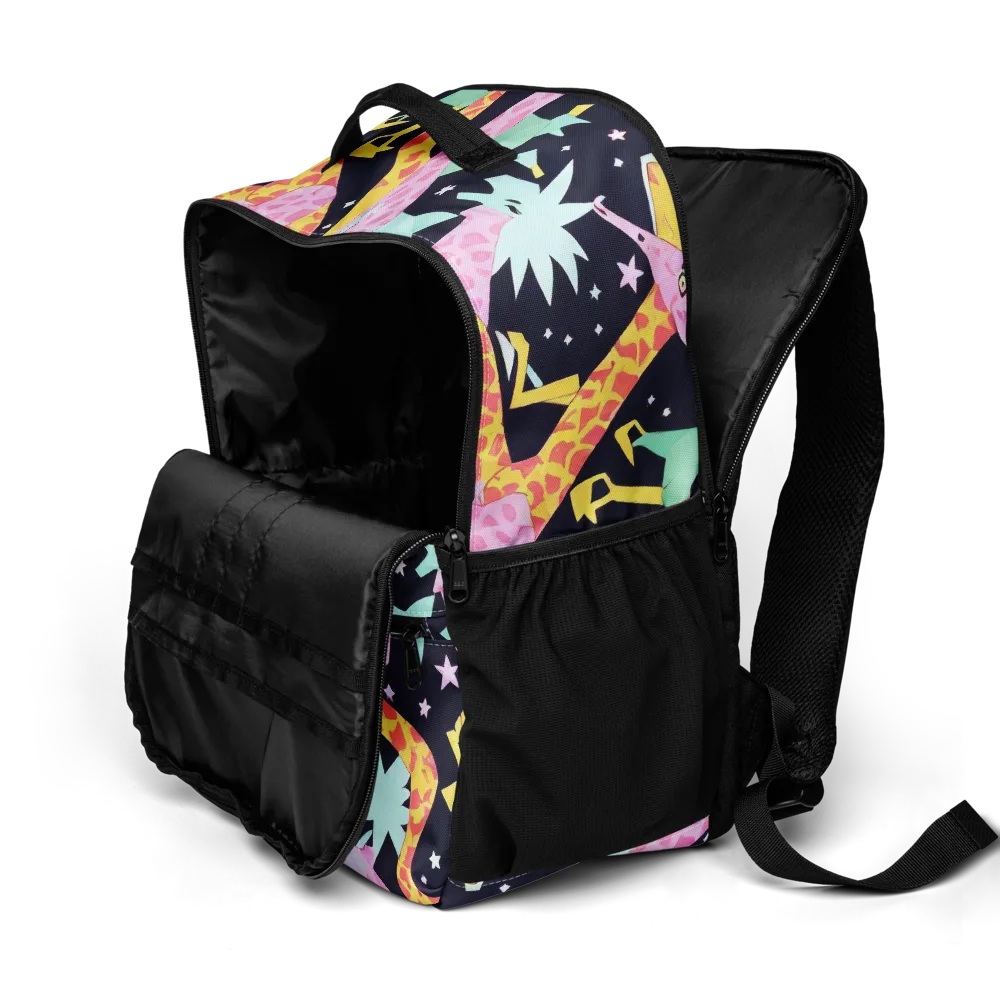 Starlit Menagerie on Utility Backpack — Product details 2