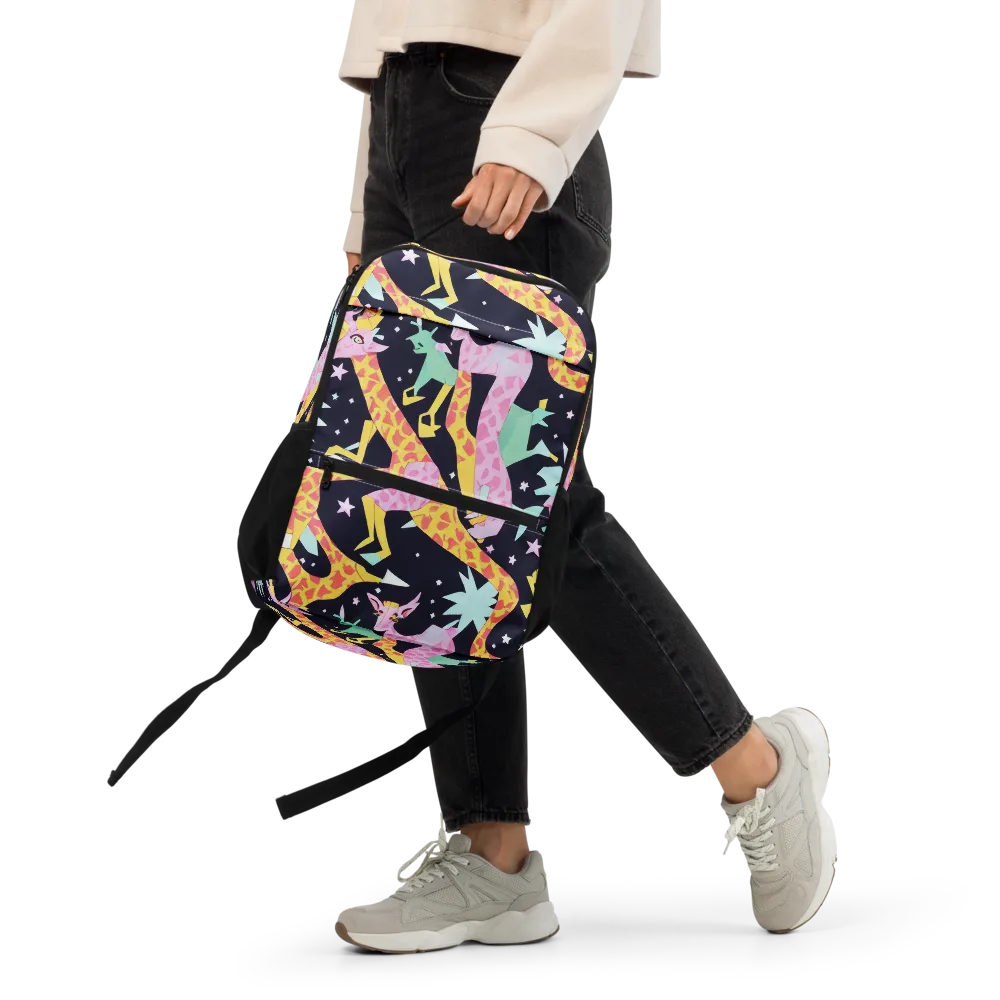 Starlit Menagerie on Utility Backpack — Front