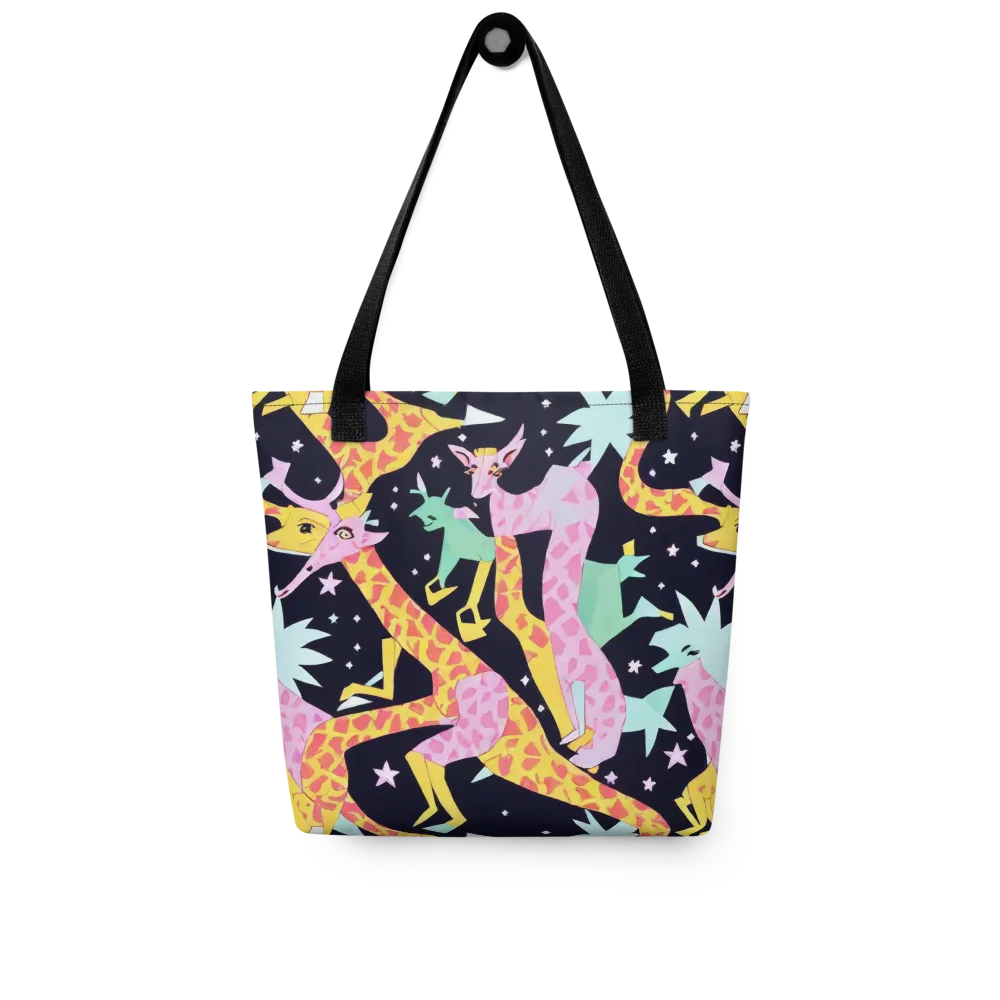 Starlit Menagerie on Tote Bag — Front
