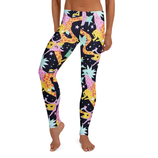 Starlit Menagerie on a Leggings