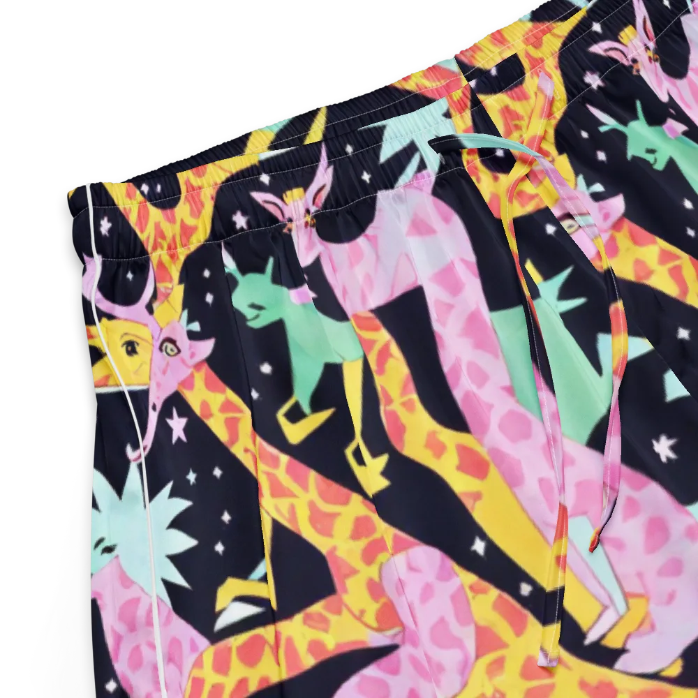 Starlit Menagerie on Women's Pajama Shorts — Product details