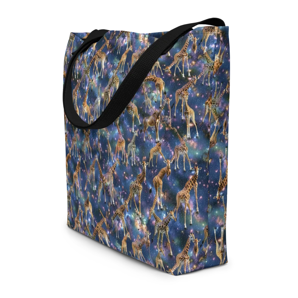 Astral Safari on Large Tote Bag W/ Pocket — Front