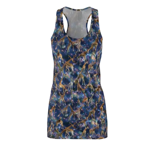Astral Safari on a Racerback Dress
