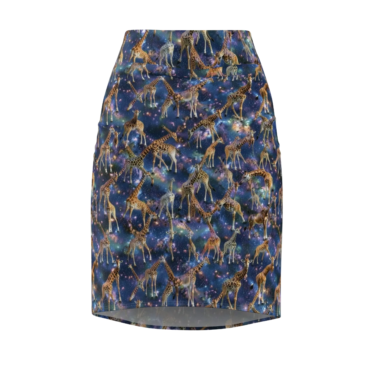 Astral Safari on Pencil Skirt — Front