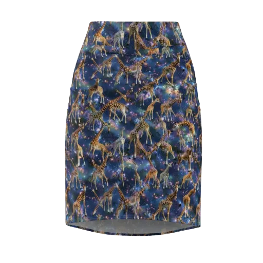 Astral Safari on a Pencil Skirt