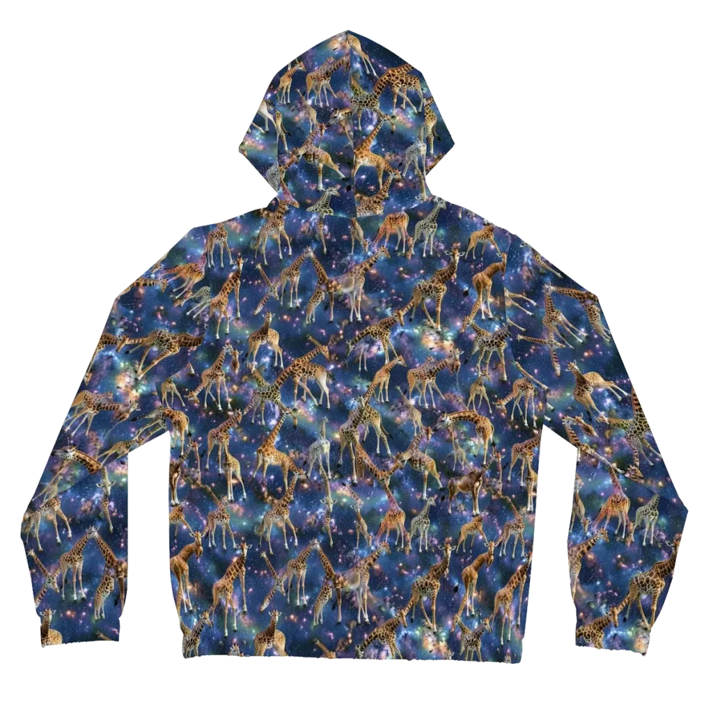 Astral Safari on Women's Full-Zip Hoodie — Back