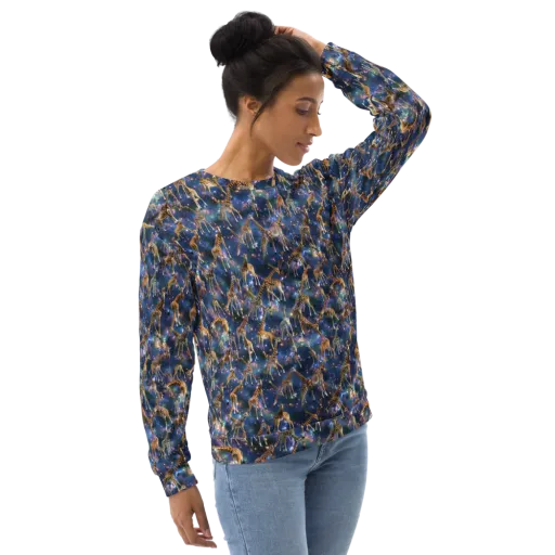 Astral Safari on a Sweatshirt