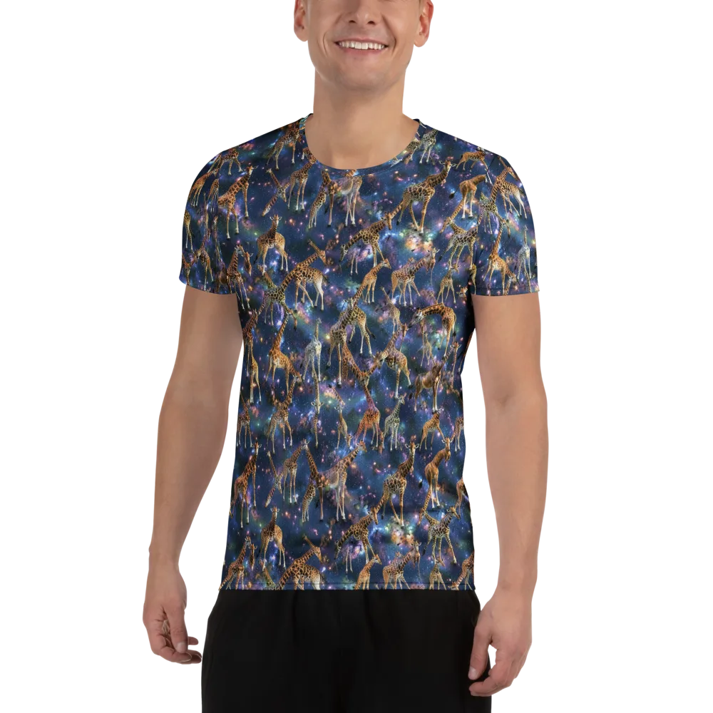 Astral Safari on Men's Athletic T-Shirt — Front