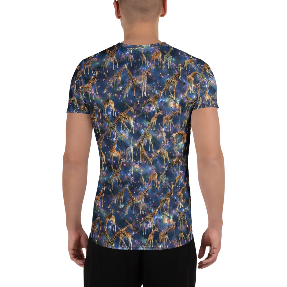 Astral Safari on Men's Athletic T-Shirt — Back
