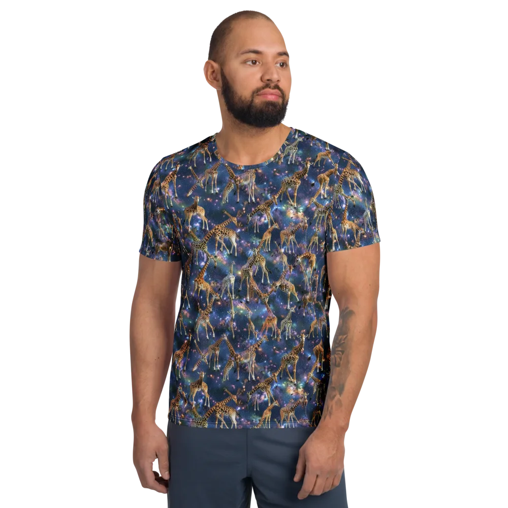 Astral Safari on Men's Athletic T-Shirt — Front