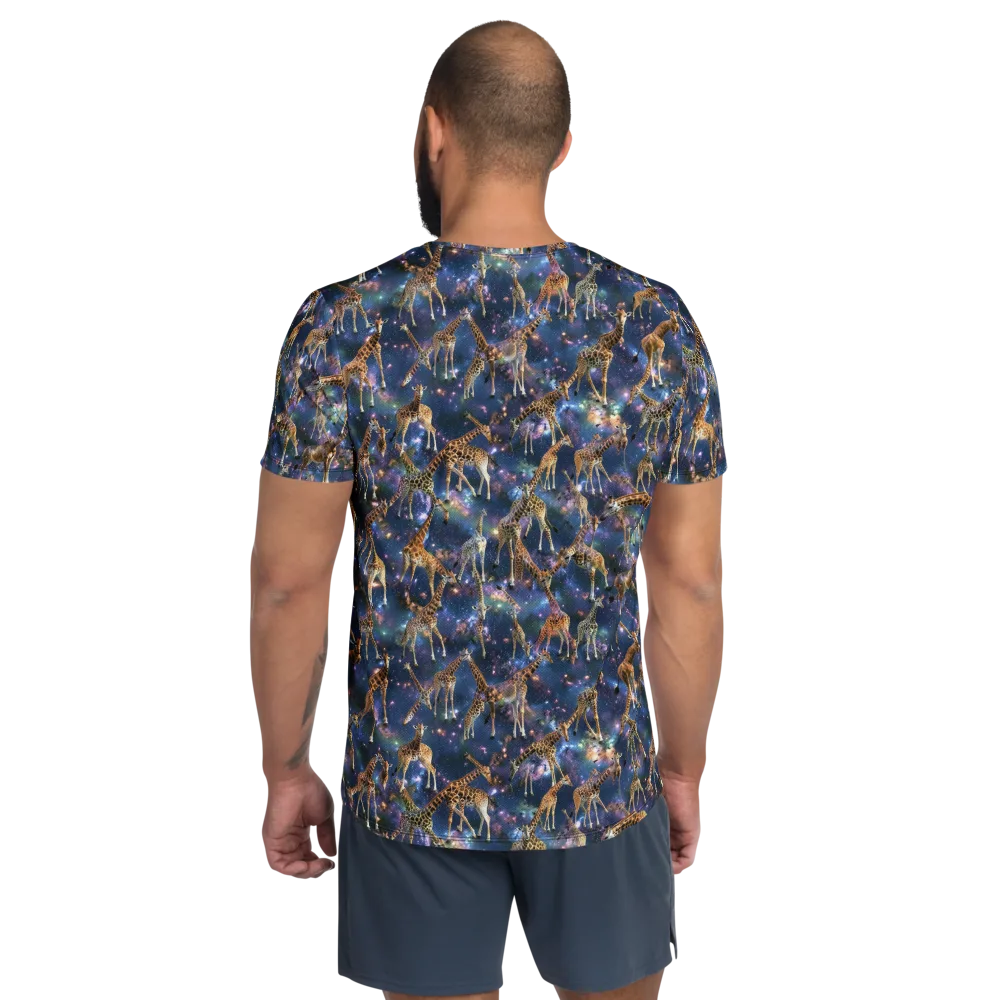 Astral Safari on Men's Athletic T-Shirt — Back