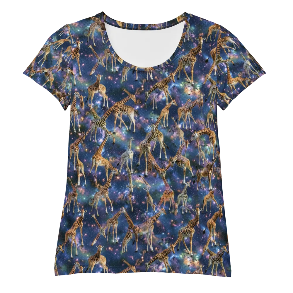 Astral Safari on Women's Athletic T-Shirt — Front