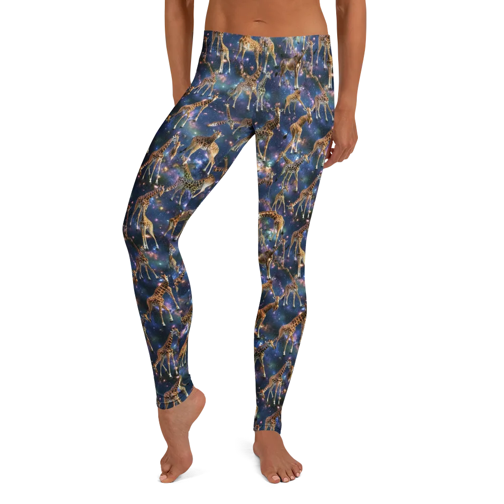 Astral Safari on Leggings — Front