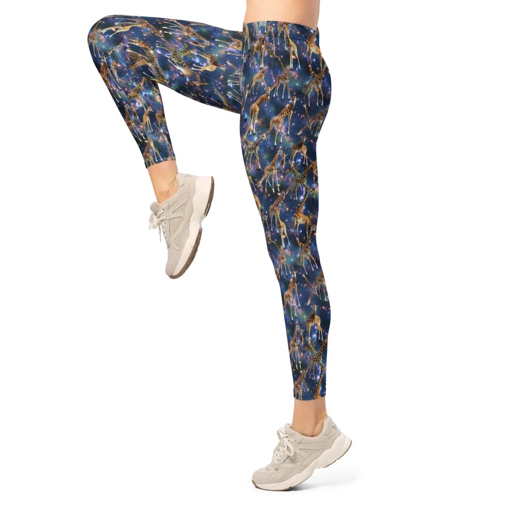 Astral Safari on Leggings — Left