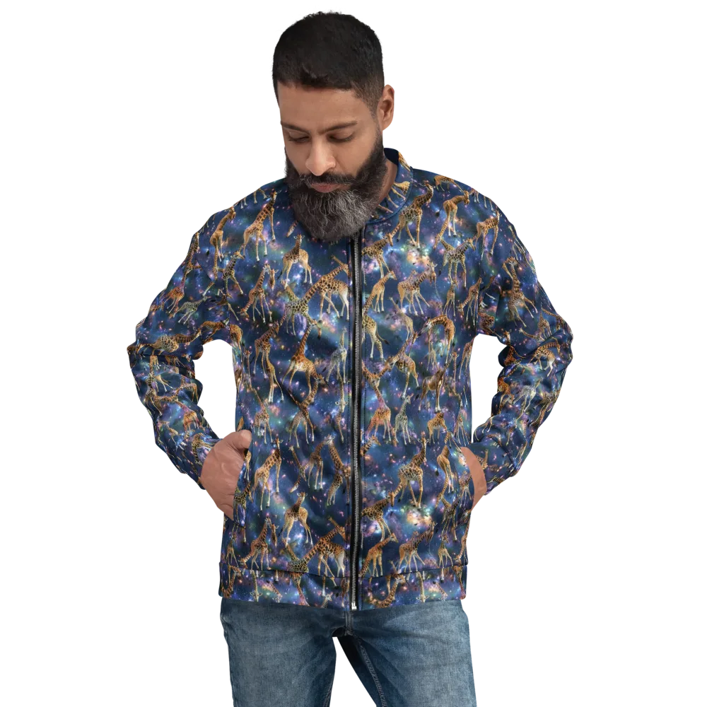 Astral Safari on Bomber Jacket — Front