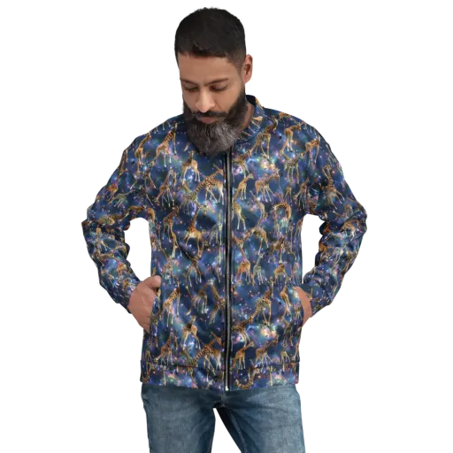 Astral Safari on a Bomber Jacket