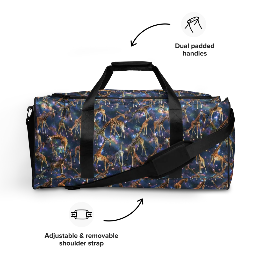 Astral Safari on Duffle Bag — Front