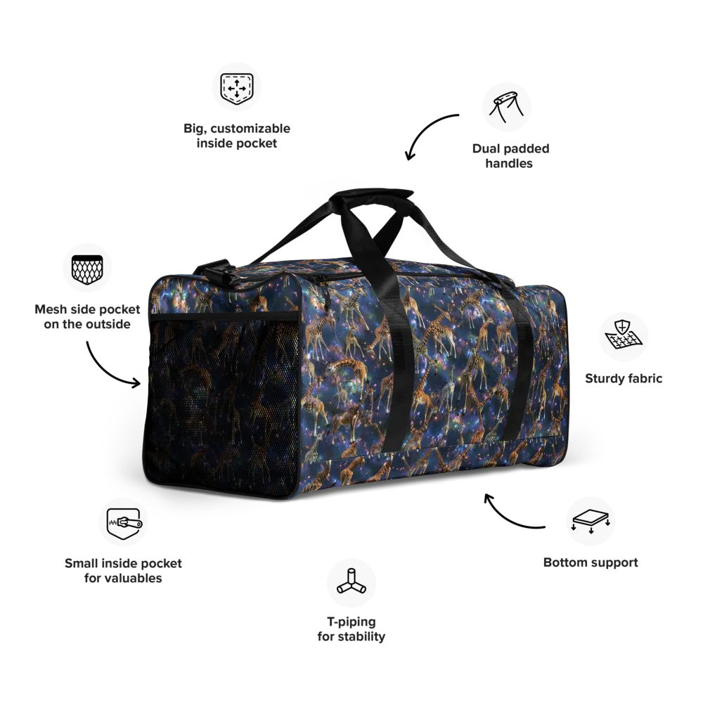 Astral Safari on Duffle Bag — Right Front