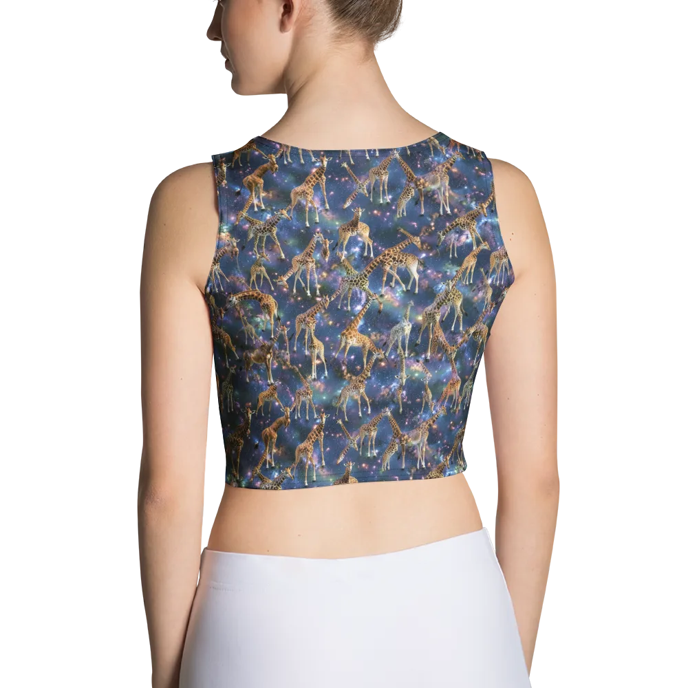 Astral Safari on Crop Top — Back
