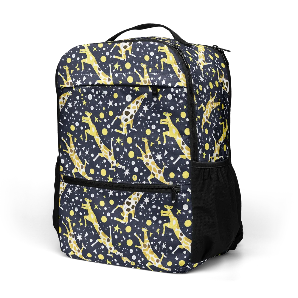 Starlit Safari on Utility Backpack — Left Front