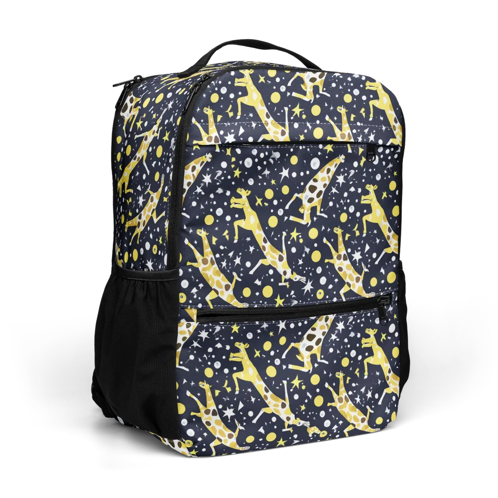 Starlit Safari on Utility Backpack — Right Front