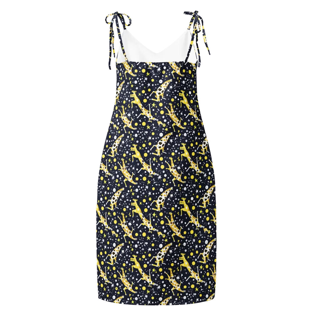 Starlit Safari on Slip Dress — Back