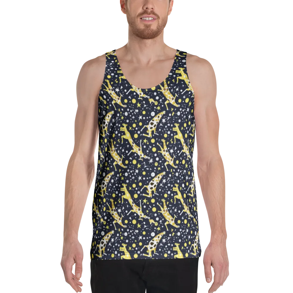 Starlit Safari on Men's Tank Top — Front