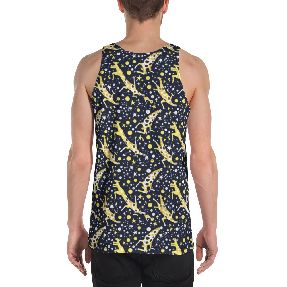 Starlit Safari on Men's Tank Top — Back