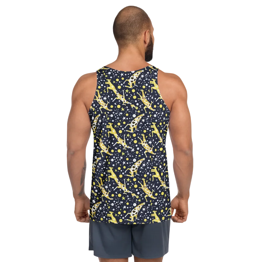 Starlit Safari on Men's Tank Top — Back