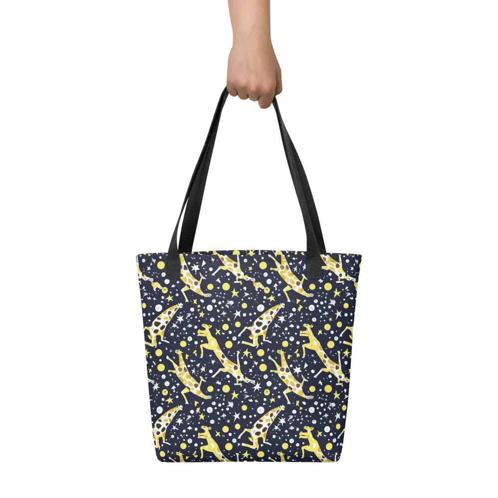 Starlit Safari on Tote Bag — Front