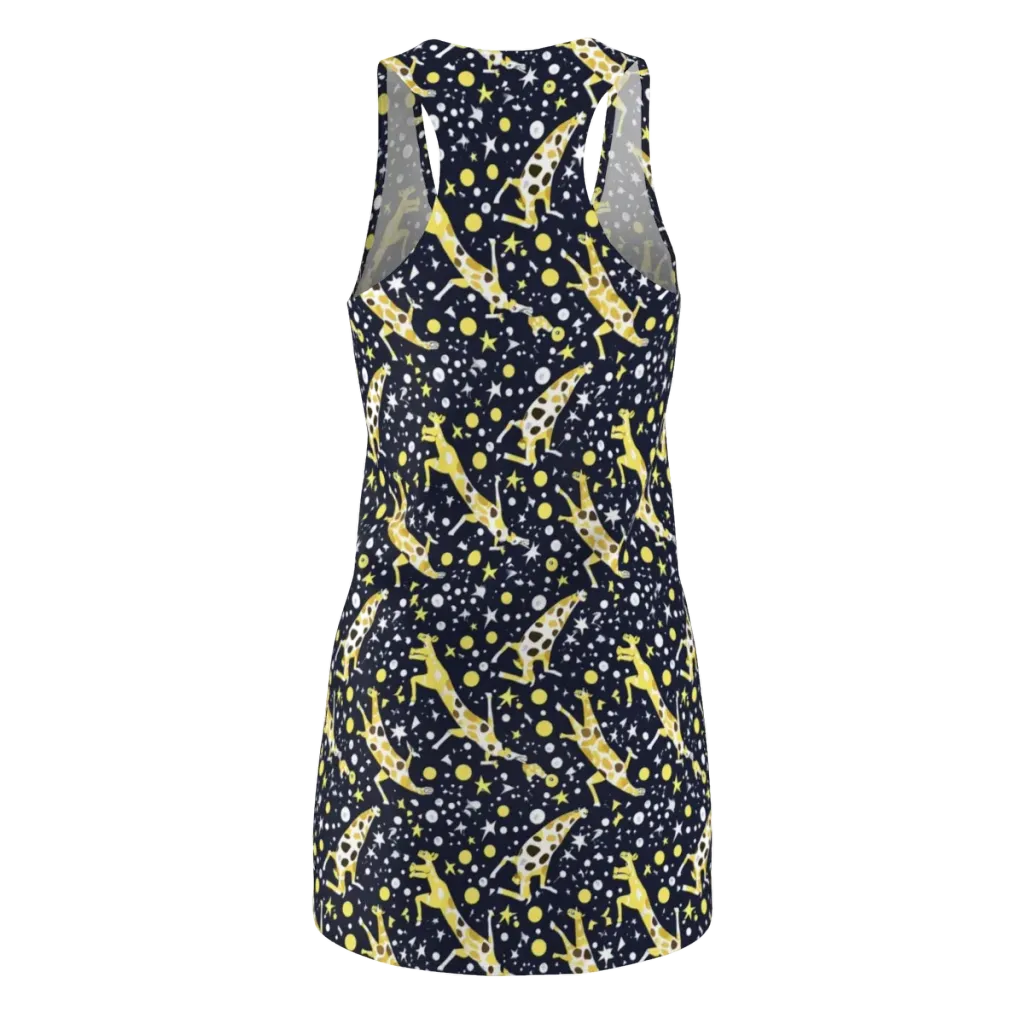 Starlit Safari on Racerback Dress — Back