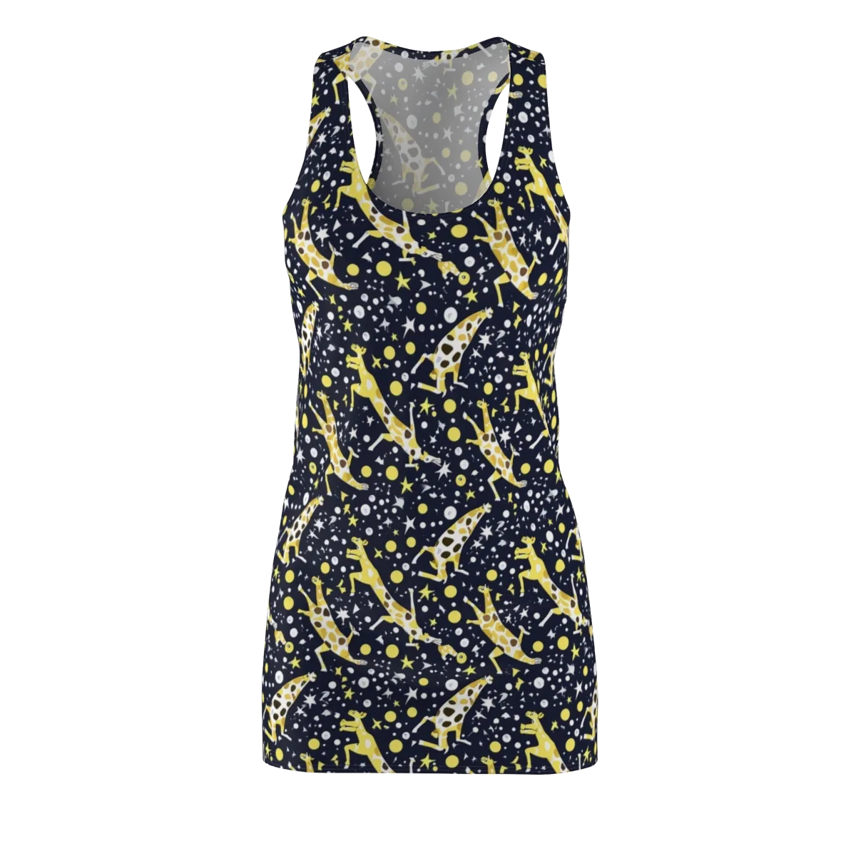 Starlit Safari on Racerback Dress — Front