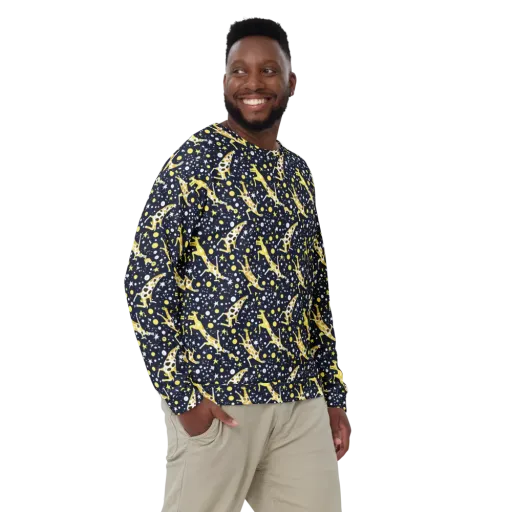 Starlit Safari on a Sweatshirt