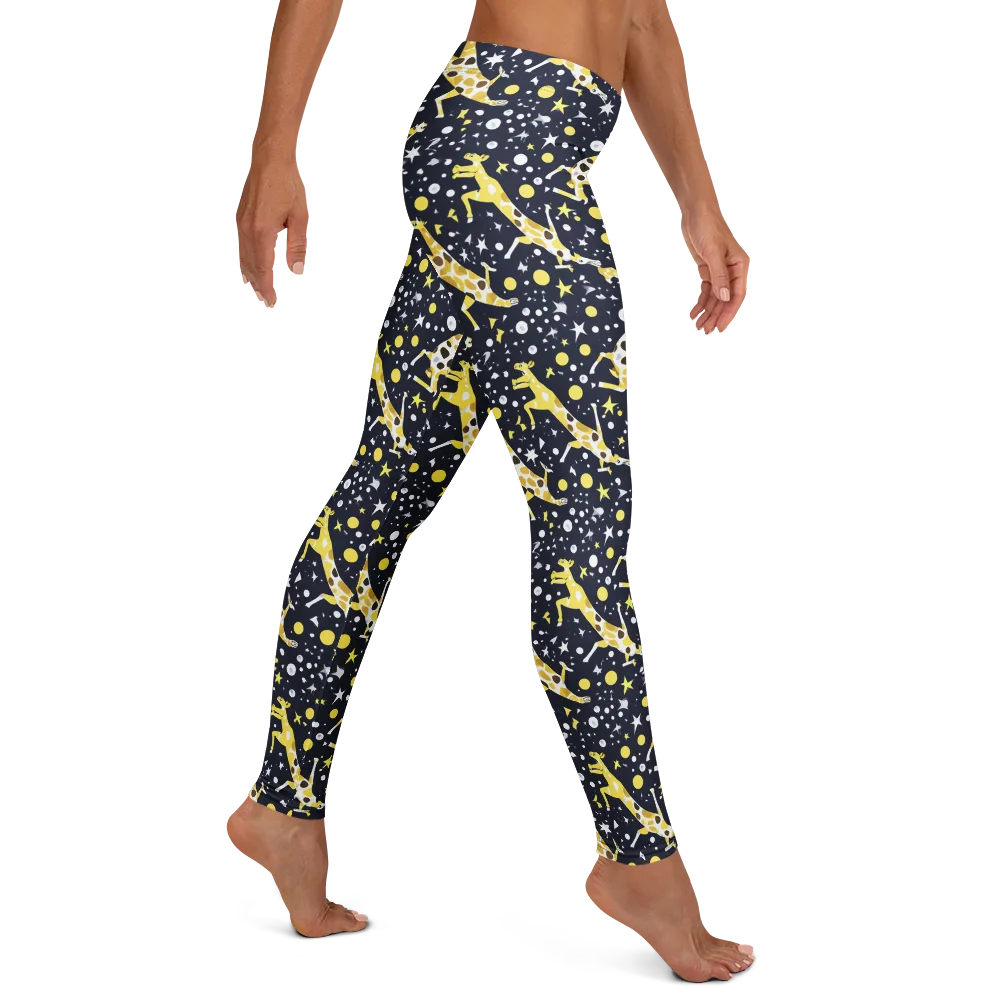 Starlit Safari on Leggings — Right