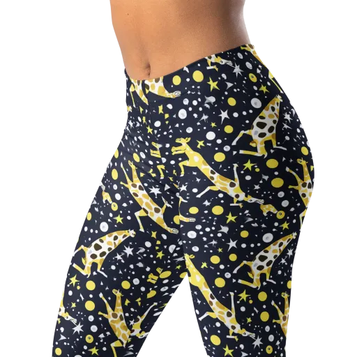 Starlit Safari on a Leggings