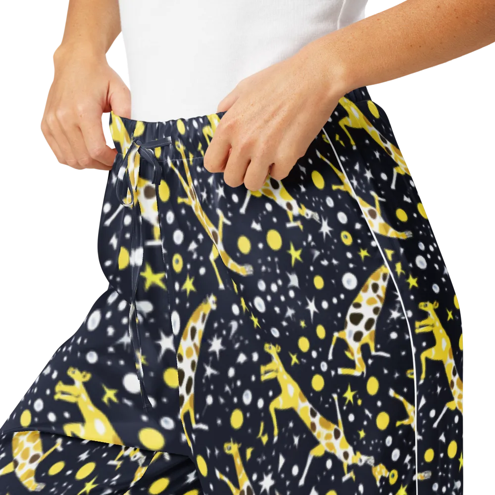 Starlit Safari on Women's Pajama Pants — Product details