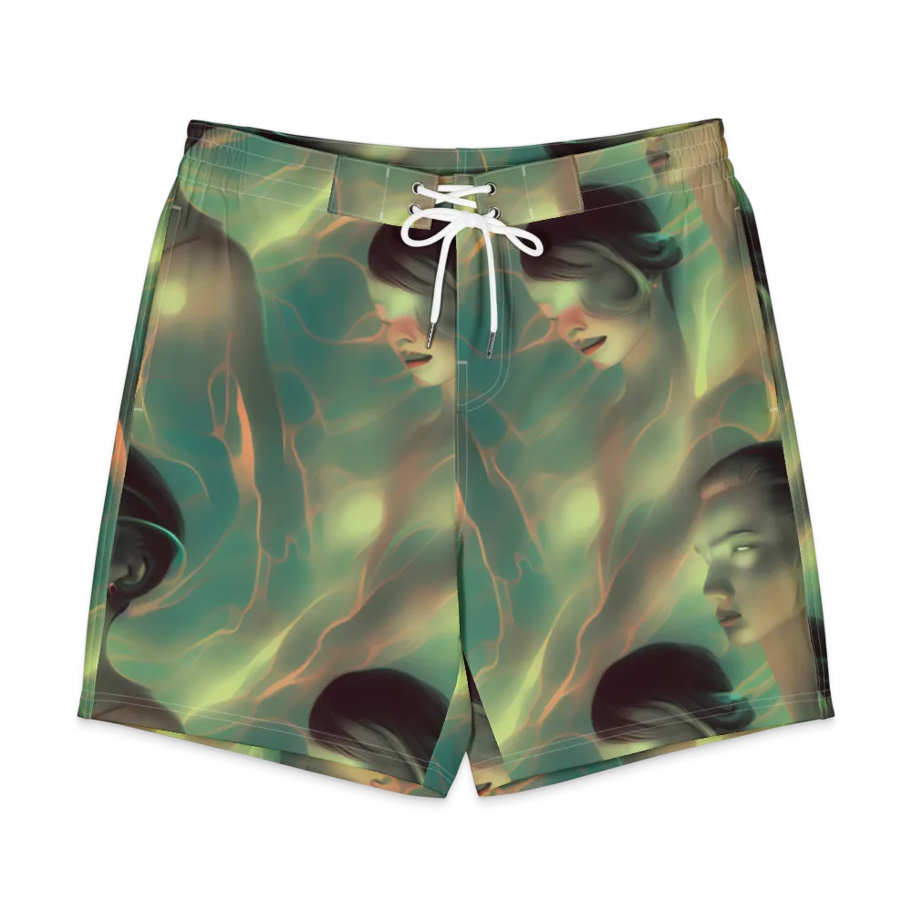 Spectral Whisper on Men's Board Shorts — Front