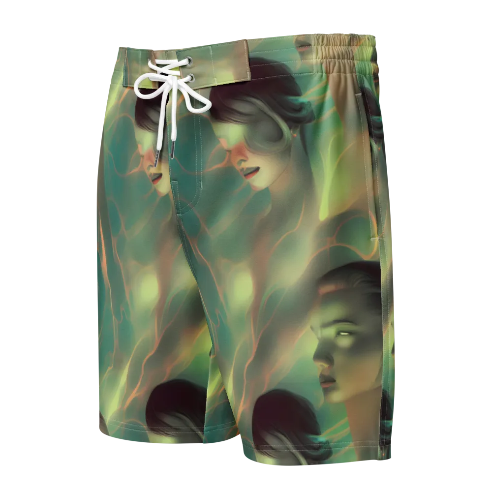 Spectral Whisper on Men's Board Shorts — Front