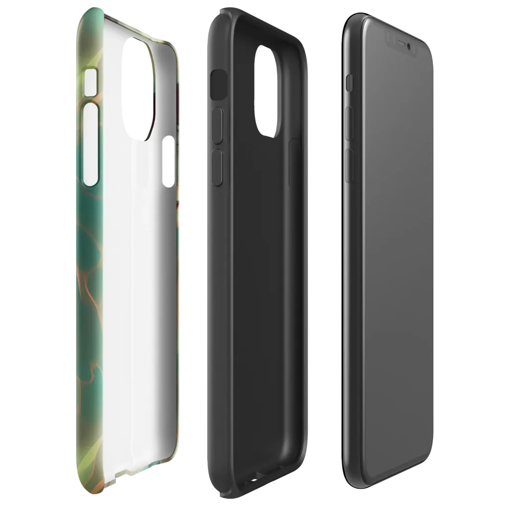 Spectral Whisper on Tough Case for iPhone® — Right