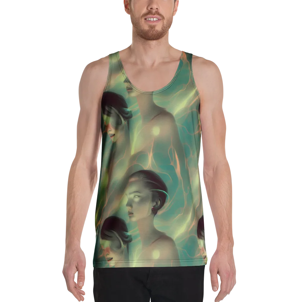 Spectral Whisper on Men's Tank Top — Front