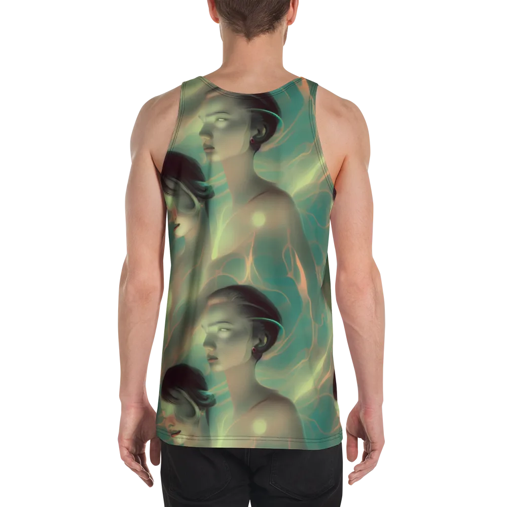 Spectral Whisper on Men's Tank Top — Back